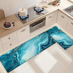 Modern Abstract Area Rugs Soft Runner Rugs, Anti-slip
