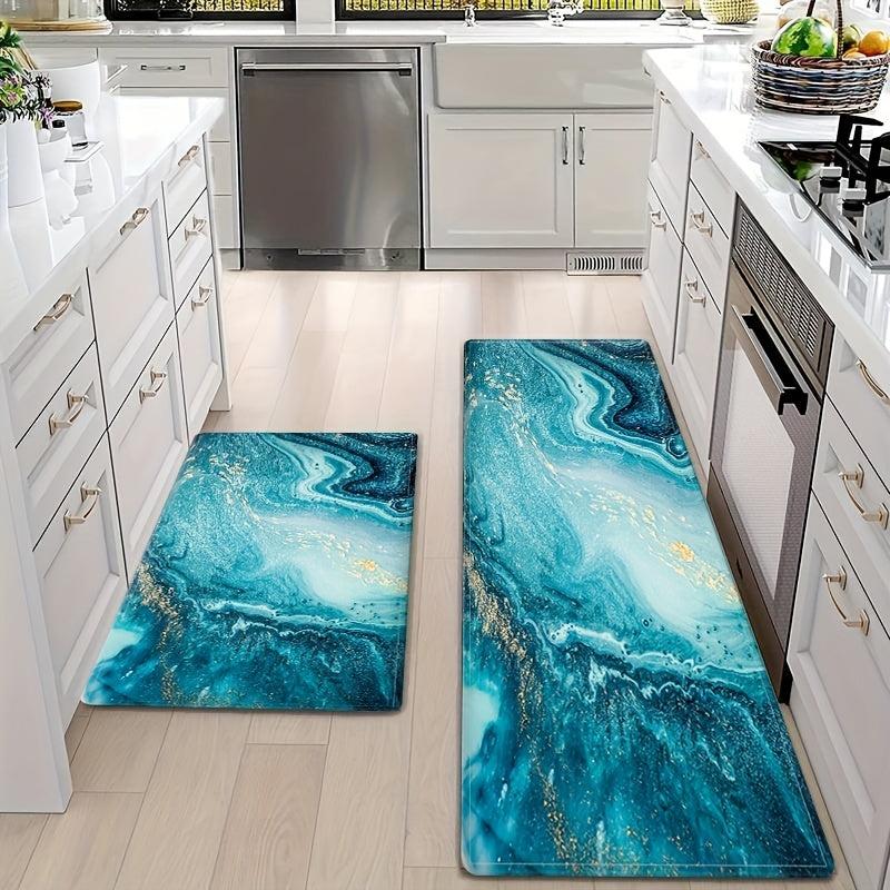 Modern Abstract Area Rugs Soft Runner Rugs, Anti-slip