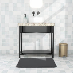 Extra Thick Memory Foam Bath Mat Absorbent Non-slip Soft Mat