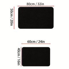 Extra Thick Memory Foam Bath Mat Absorbent Non-slip Soft Mat