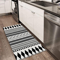 Vintage Kitchen Mats Set Non Slip Cushioned Stain Resistant
