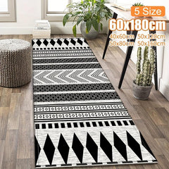Vintage Kitchen Mats Set Non Slip Cushioned Stain Resistant