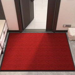 Double Striped Door Floor Mat Waterproof Non Slip Outdoor Entrance Doormat