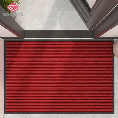 Double Striped Door Floor Mat Waterproof Non Slip Outdoor Entrance Doormat