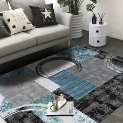 Geometric Pattern Area Rug - Stylish Home Decor Accent