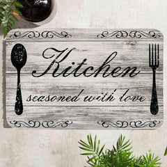 1pc Anti Fatigue Kitchen Mats Set Non Skid Washable Cushioned Kitchen Floor Mats
