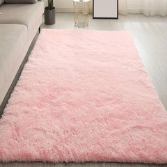 Soft Plush Shag Area Rugs - Fluffy Shaggy Carpet for Bedroom