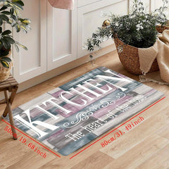 Soft Kitchen Foam Mat Waterproof Non Slip Floor Mat Runner Rug Throw Rug