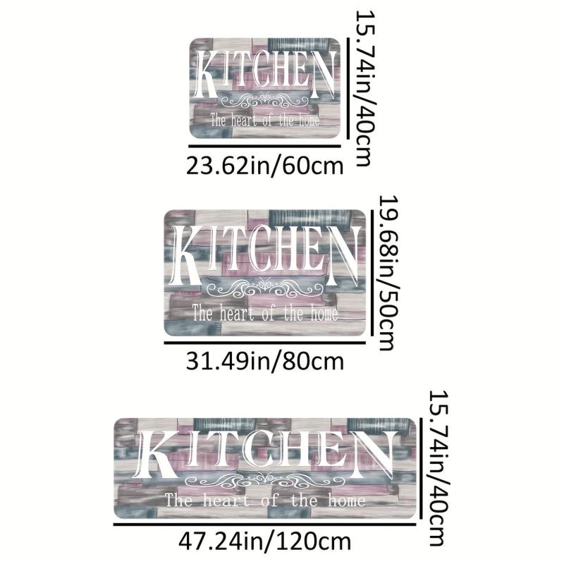 Soft Kitchen Foam Mat Waterproof Non Slip Floor Mat Runner Rug Throw Rug