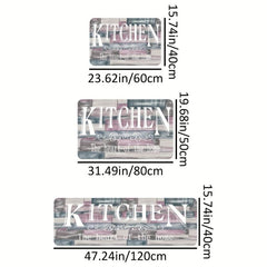 Soft Kitchen Foam Mat Waterproof Non Slip Floor Mat Runner Rug Throw Rug