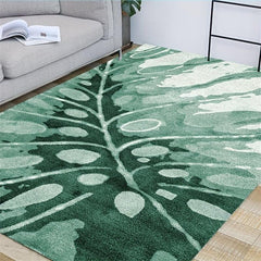 Abstract Nordic Area Rug Geometric Pattern Non-slip Distressed Large Carpet