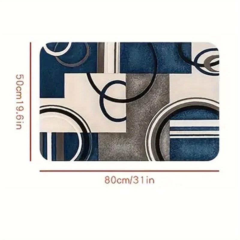 1PC Modern Soft Kitchen Rug Cushioned Non Slip Set