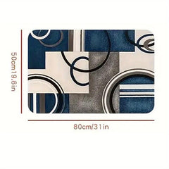 1PC Modern Soft Kitchen Rug Cushioned Non Slip Set