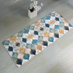 Morocco Vintage Kitchen Rug Set Anti Fatigue