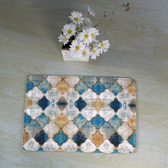 Morocco Vintage Kitchen Rug Set Anti Fatigue