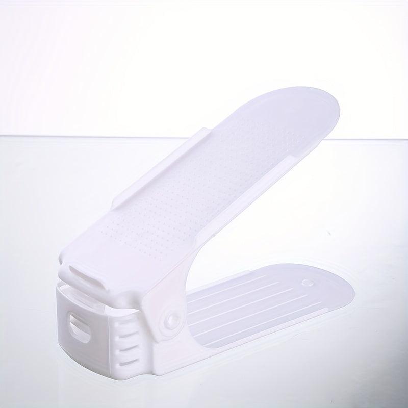 Adjustable Shoe Slot Organizer Double Layer Shoe Rack Space Saving Shoe Holder
