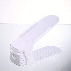 Adjustable Shoe Slot Organizer Double Layer Shoe Rack Space Saving Shoe Holder