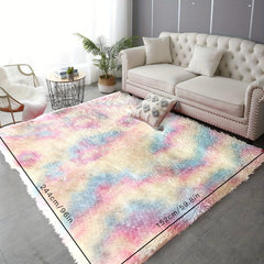 Soft Plush Bedroom Carpet for Girls' Room