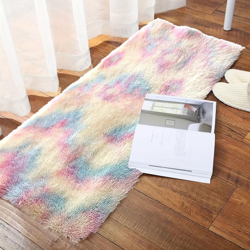 Soft Plush Bedroom Carpet for Girls' Room