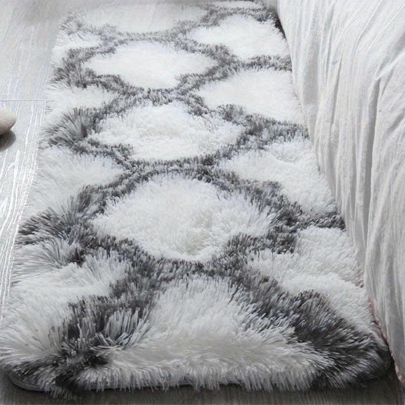 Soft Fluffy Shag Area Rugs For Living Room Shaggy Floor Carpet