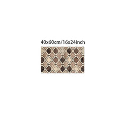 Boho Non-slip Moroccan Rug Vintage Stain Resistant Waterproof Doormat