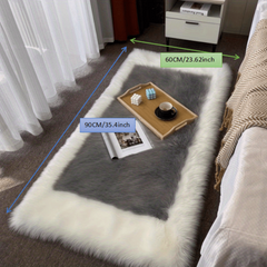 Ultra Soft Plush Area Rug Non-slip Fluffy Faux Fur Sheepskin Rugs