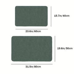 Soft Diatom Mud Non Slip Bath Mat Rug Quick Dry Absorbent Thin Bathroom Rugs