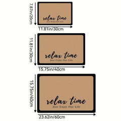 Quick Dry Coffee Mat Non-slip Kitchen Counter Drying Mat Microfiber