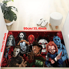 Horror Anime Carpet Movie Character Floor Rug Halloween Indoor Mat