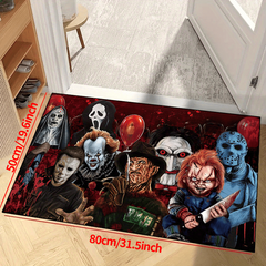 Horror Anime Carpet Movie Character Floor Rug Halloween Indoor Mat