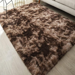 Soft Plush Area Rugs Fluffy Shaggy Floor Carpet Bedroom Decor Non Slip Washable
