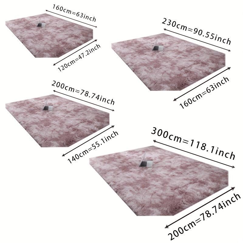 Soft Plush Shag Area Rugs Fluffy Carpet Bedroom Home Decor