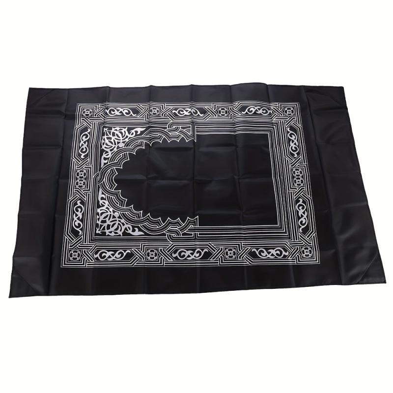 Portable Travel Prayer Mat With Compass Waterproof Polyester