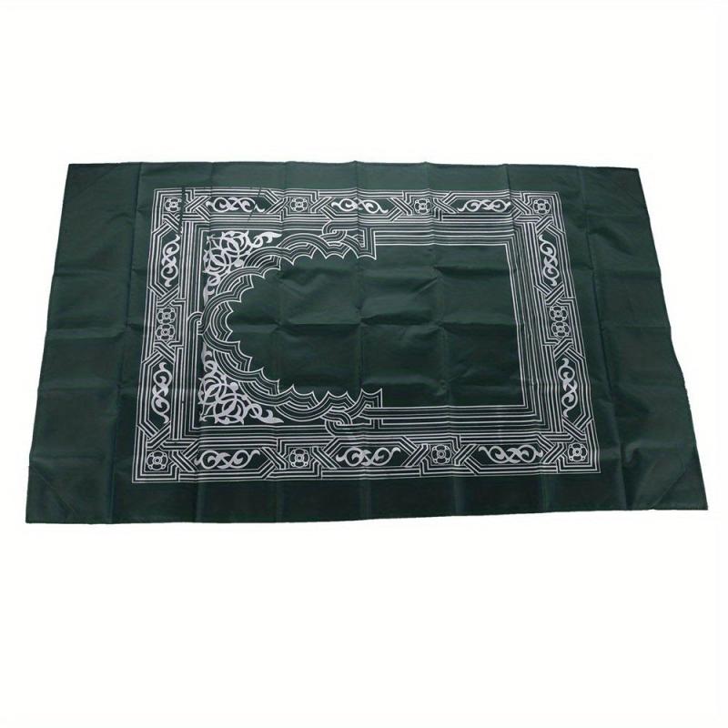 Portable Travel Prayer Mat With Compass Waterproof Polyester