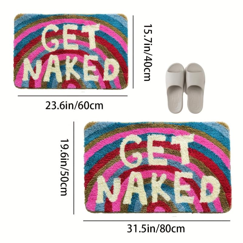 Superfine Fiber Non Slip Bath Mat Rug Water Absorbent Area Rug Entrance Decor