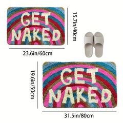 Superfine Fiber Non Slip Bath Mat Rug Water Absorbent Area Rug Entrance Decor