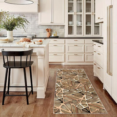 Modern Abstract 2'X10' Runner Rug Soft Laundry Room Long Oriental Hallway Mat