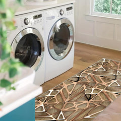 Modern Abstract 2'X10' Runner Rug Soft Laundry Room Long Oriental Hallway Mat