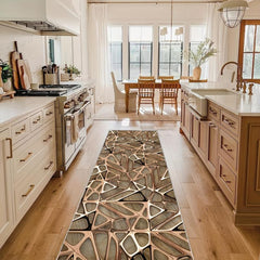 Modern Abstract 2'X10' Runner Rug Soft Laundry Room Long Oriental Hallway Mat