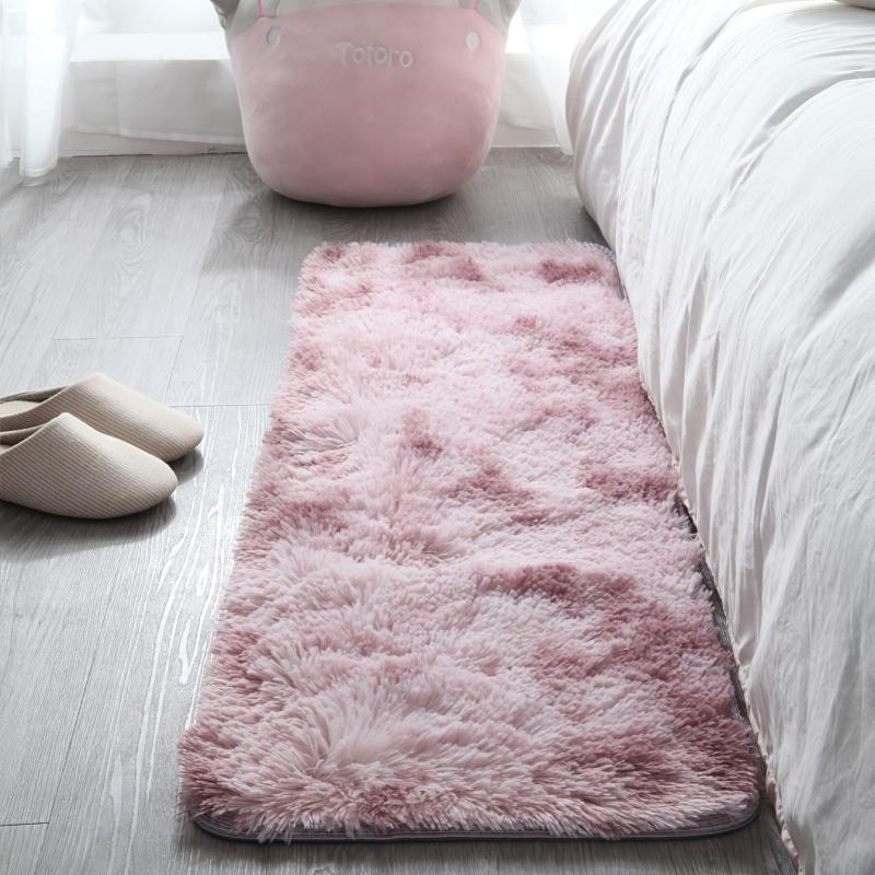 Faux Fur Floor Carpet Shaggy Non-slip Rug Indoor Mat Home Decor