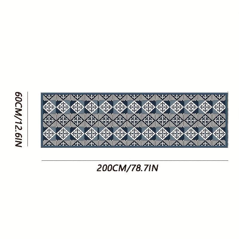 Modern Geometric Runner Rugs Soft Laundry Room Rug Long Hallway Rug