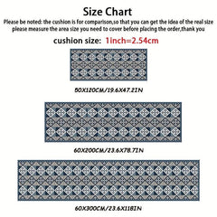Modern Geometric Runner Rugs Soft Laundry Room Rug Long Hallway Rug