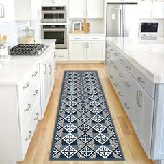 Modern Geometric Runner Rugs Soft Laundry Room Rug Long Hallway Rug