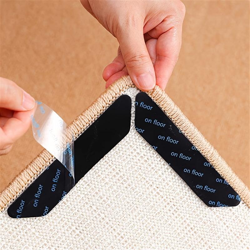 8pcs Rug Gripper Double Sided Non Slip Rug Pads Washable Area Rug Pad