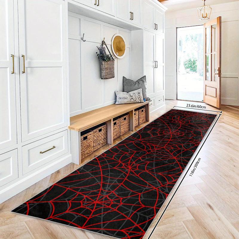Anti-Slip Kitchen & Bath Mat Halloween Decor Absorbent Laundry Rug