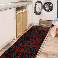Anti-Slip Kitchen & Bath Mat Halloween Decor Absorbent Laundry Rug