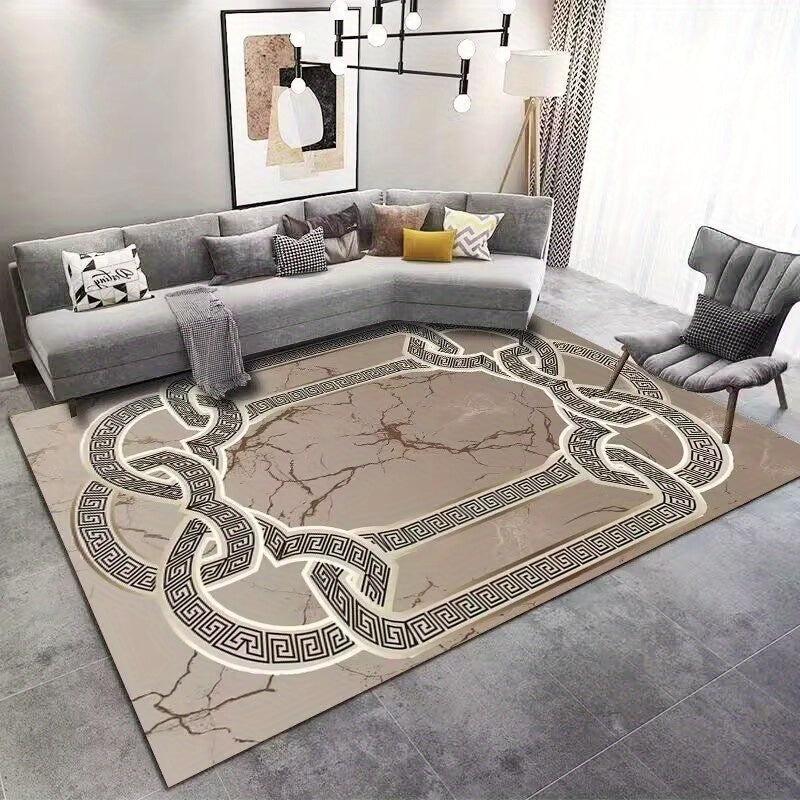 Soft Area Rug Modern Anti-Fatigue Shaggy Floor Carpet