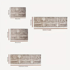 Non Slip Patterned Kitchen Floor Mat Soft and Durable Home Decor