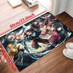 Manga Print Floor Mat Non-slip Resistant Rug