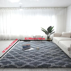 Soft & Plush Shag Area Rug - Non Slip & Machine Washable